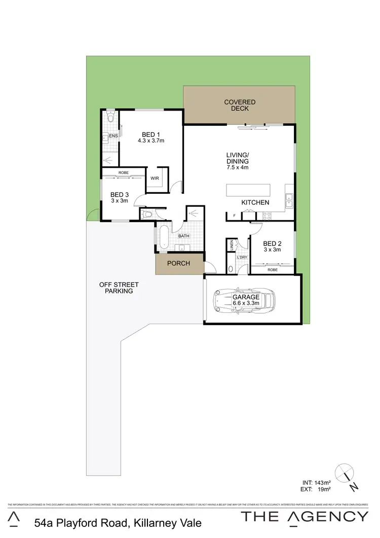 Floorplan of Homely house listing, 54A Playford Road, Killarney Vale NSW 2261