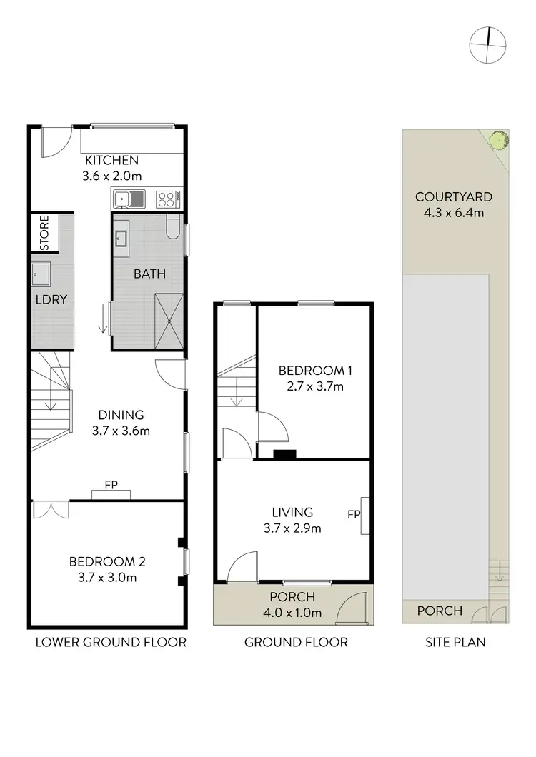 Floorplan of Homely house listing, 29 Rowntree Street, Balmain NSW 2041