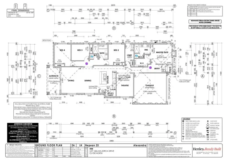 Floorplan of Homely house listing, 2 Majorca Drive, Clyde North VIC 3978