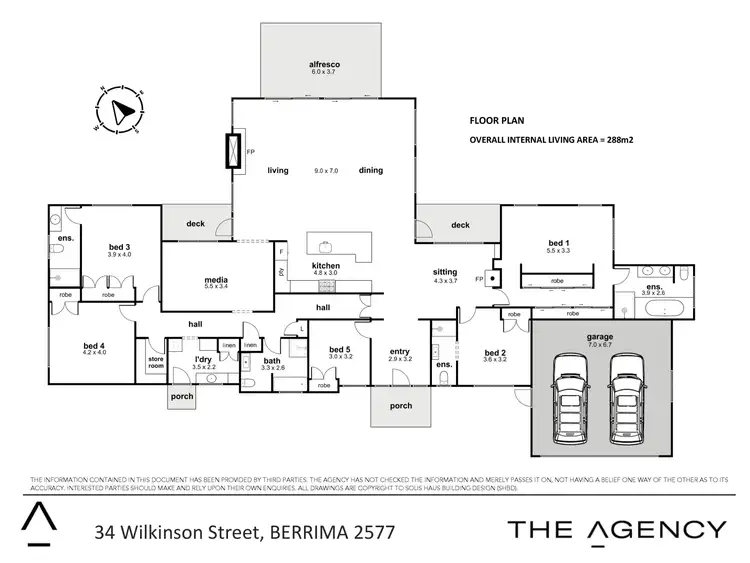 Floorplan of Homely house listing, 34 Wilkinson Street, Berrima NSW 2577