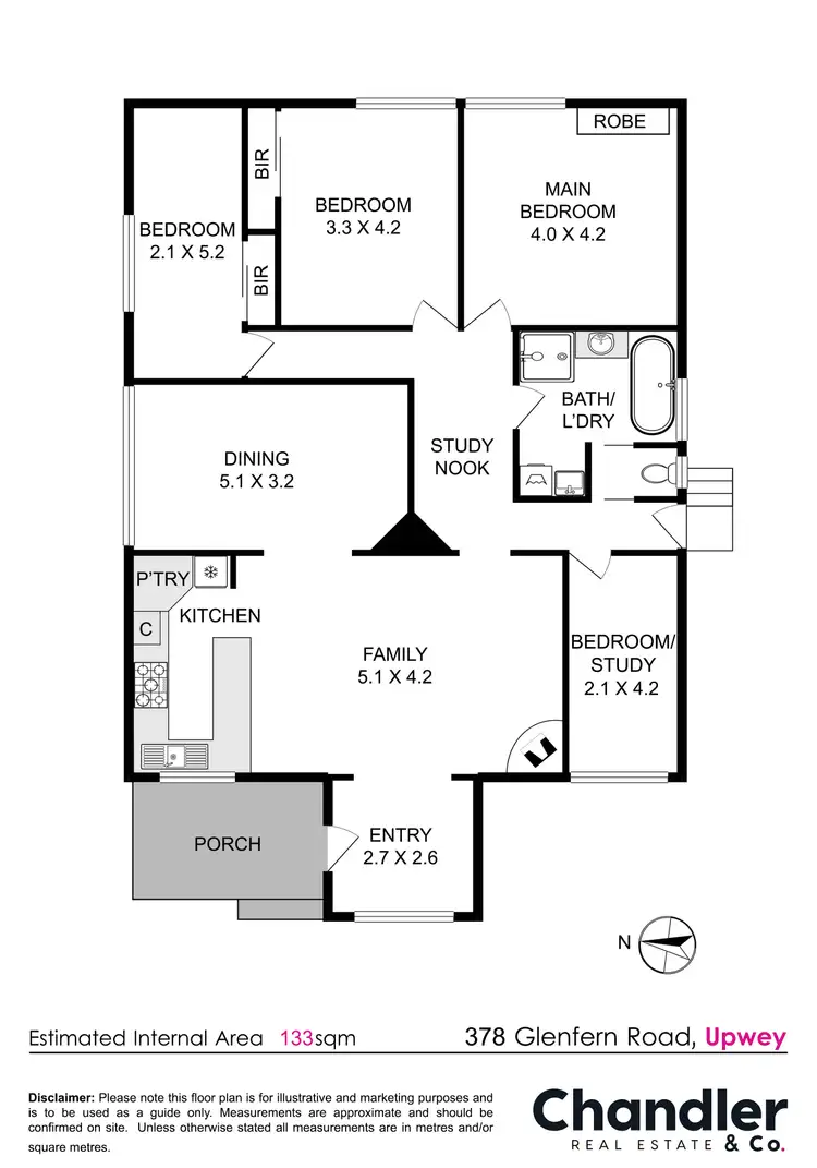 Floorplan of Homely house listing, 378 Glenfern Road, Upwey VIC 3158