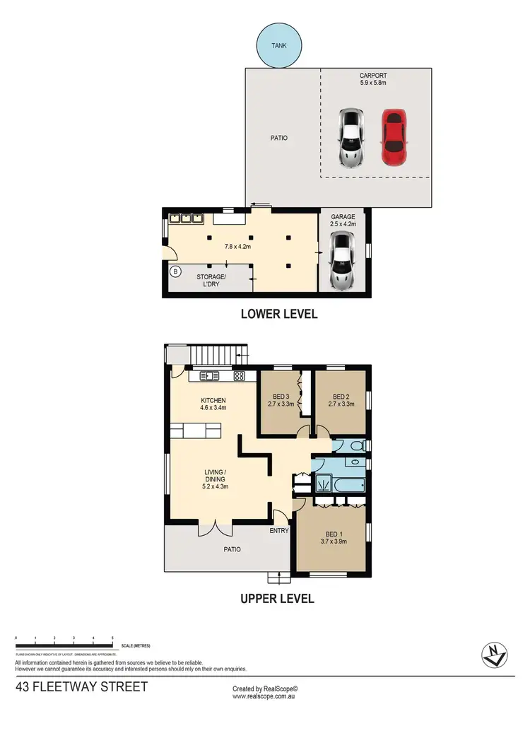 Floorplan of Homely house listing, 43 Fleetway Street, Morningside QLD 4170
