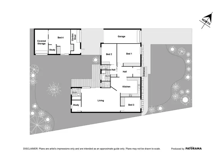 Floorplan of Homely house listing, 19 Ullamulla Crescent, Karabar NSW 2620