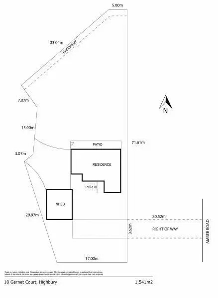 Floorplan of Homely house listing, 10 Garnet Court, Highbury SA 5089