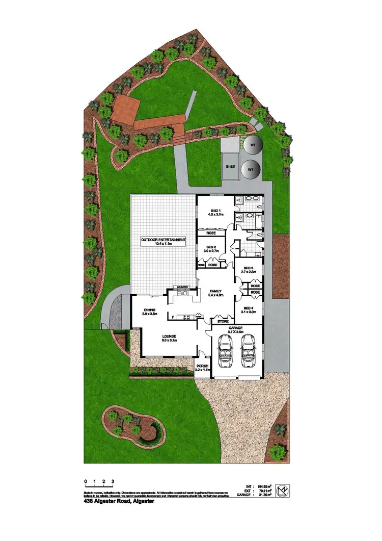 Floorplan of Homely house listing, 438 Algester Road, Algester QLD 4115