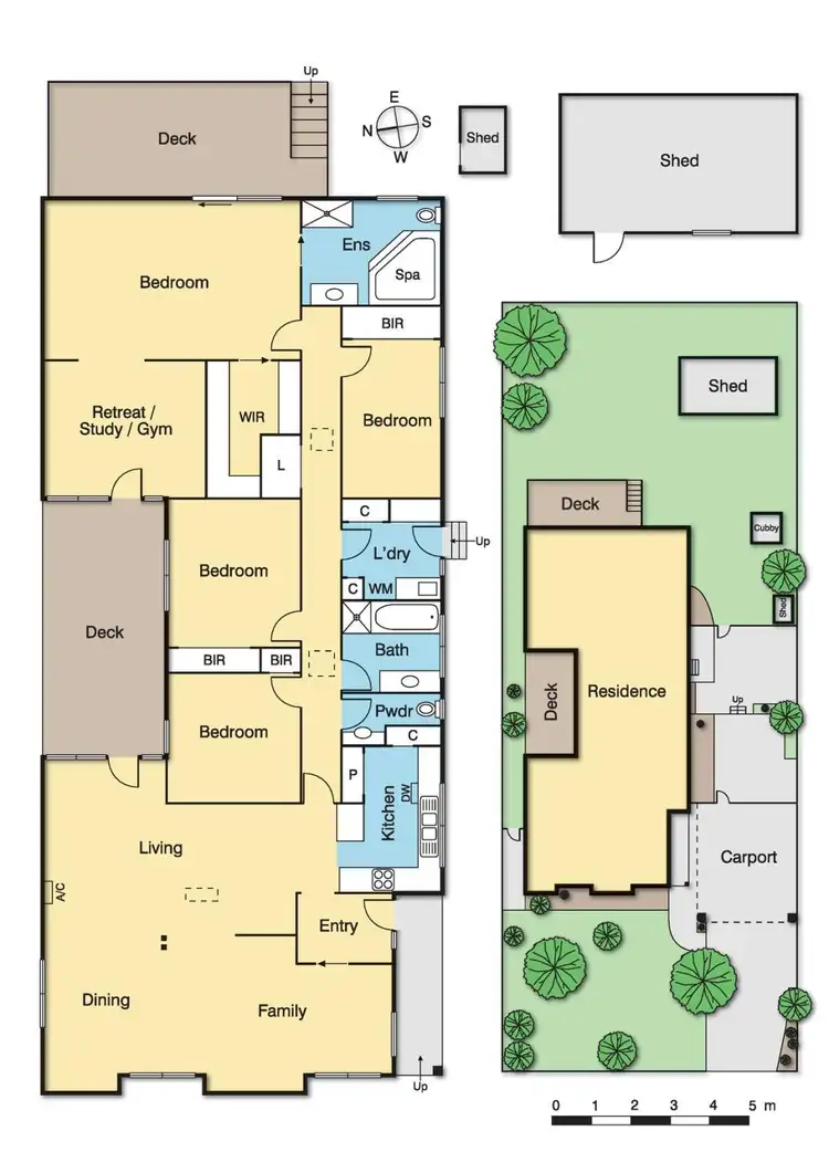 Floorplan of Homely house listing, 7 Rangeview Road, Diamond Creek VIC 3089