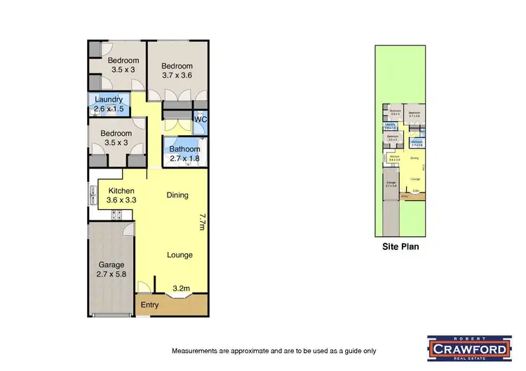 Floorplan of Homely semi-detached listing, 1/7 Pangari Place, Lambton NSW 2299