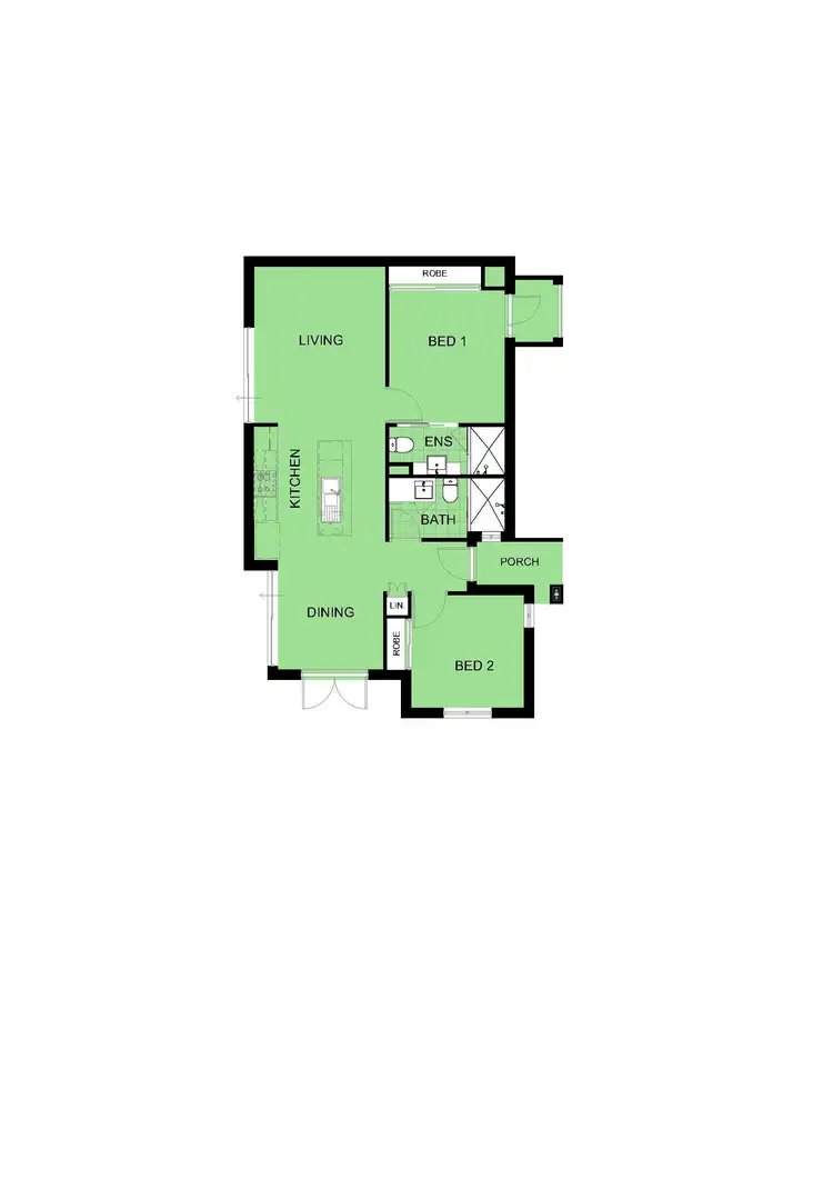 Floorplan of Homely apartment listing, 1/102 First Avenue, Bassendean WA 6054