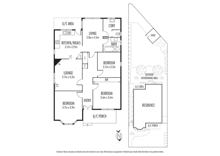 Floorplan of Homely house listing, 21A Geddes Street, Ascot Vale VIC 3032