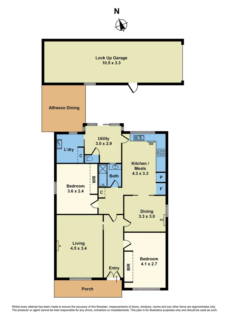 Floorplan of Homely house listing, 4 Essex Street, Footscray VIC 3011