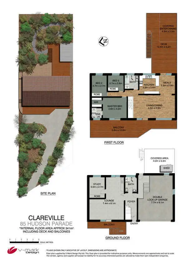 Floorplan of Homely house listing, 85 Hudson Parade, Avalon Beach NSW 2107
