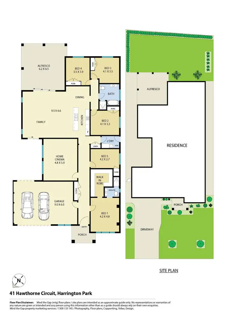 Floorplan of Homely house listing, 41 Hawthorne Circuit, Harrington Park NSW 2567