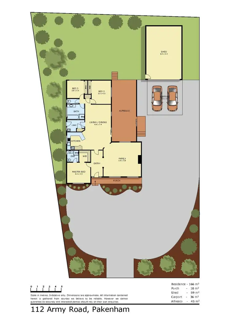 Floorplan of Homely house listing, 112 Army Road, Pakenham VIC 3810