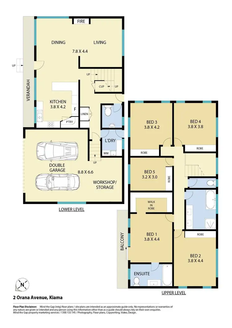 Floorplan of Homely house listing, 2 Orana Avenue, Kiama NSW 2533