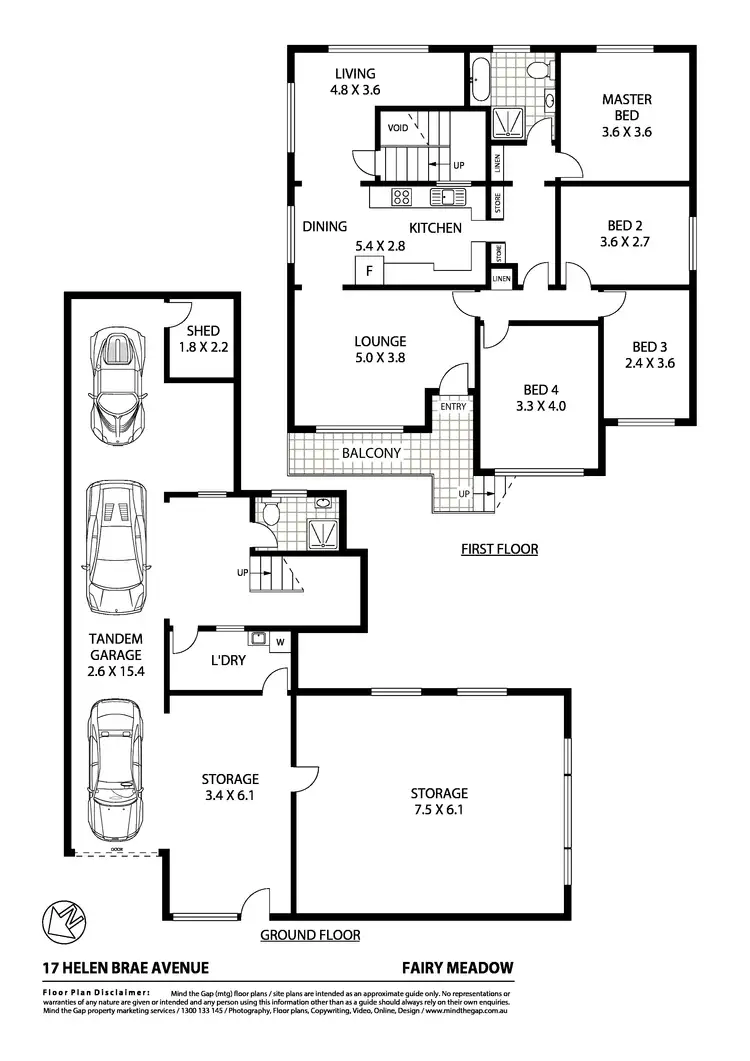 Floorplan of Homely house listing, 17 Helen Brae Avenue, Fairy Meadow NSW 2519