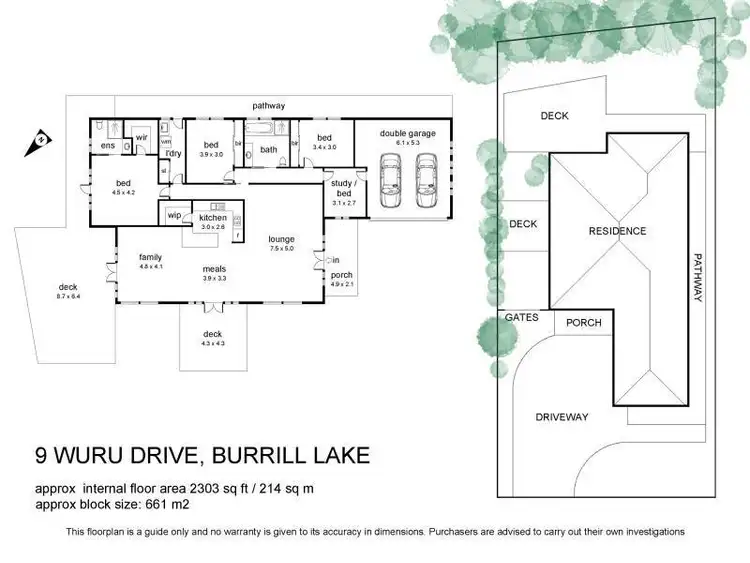 Floorplan of Homely house listing, 9 Wuru Drive, Burrill Lake NSW 2539