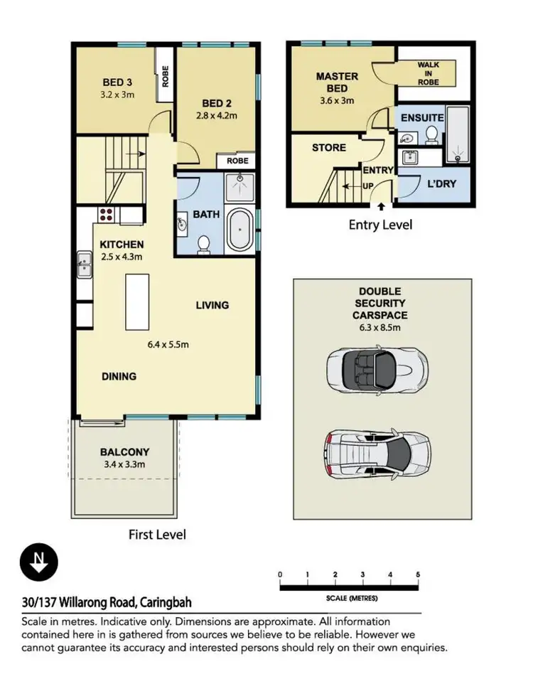 Floorplan of Homely apartment listing, 30/137 Willarong Road, Caringbah NSW 2229