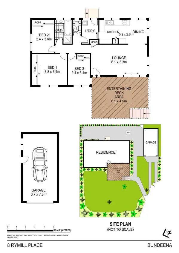 Floorplan of Homely house listing, 8 Rymill Place, Bundeena NSW 2230