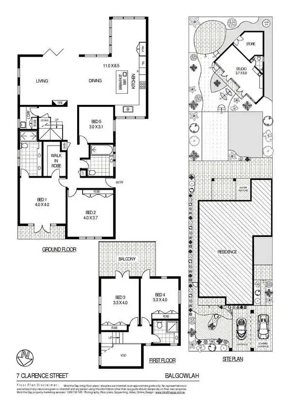 Floorplan of Homely house listing, 7 Clarence Street, Balgowlah NSW 2093