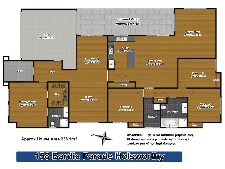 Floorplan of Homely house listing, 158 Bardia Parade, Holsworthy NSW 2173