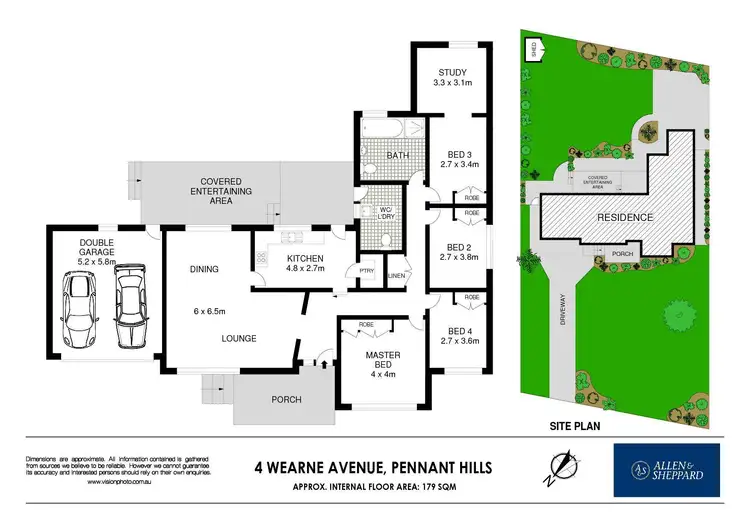 Floorplan of Homely house listing, 4 Wearne Avenue, Pennant Hills NSW 2120