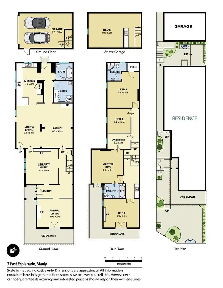 Floorplan of Homely house listing, 7 East Esplanade, Manly NSW 2095