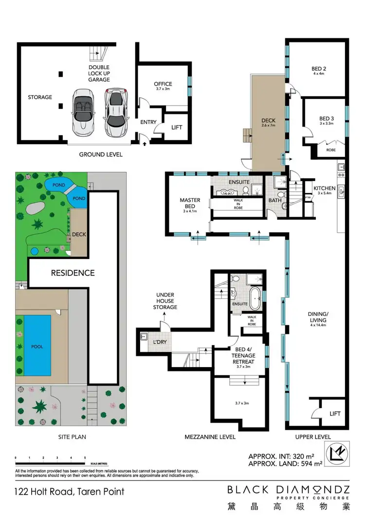 Floorplan of Homely house listing, 122 Holt Road, Taren Point NSW 2229