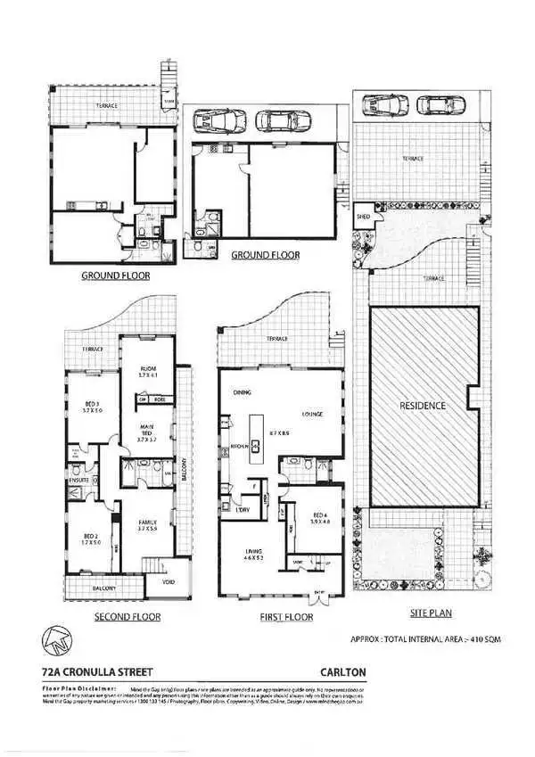 Floorplan of Homely house listing, 72a Cronulla Street, Carlton NSW 2218