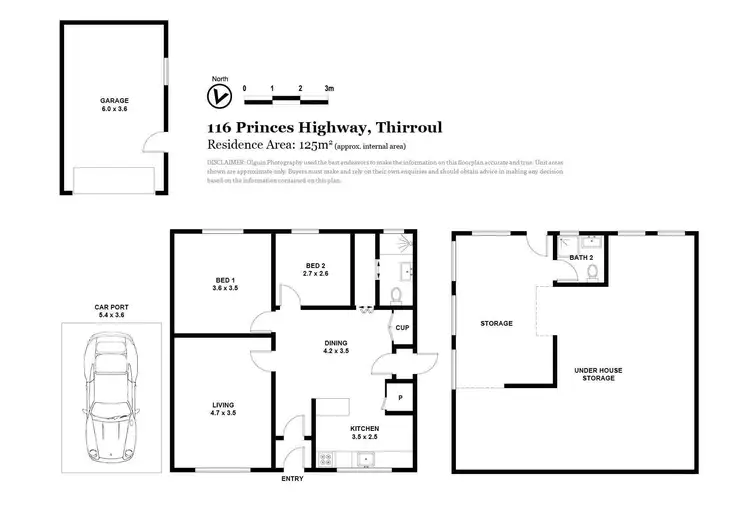 Floorplan of Homely house listing, 116 Princes Highway, Thirroul NSW 2515