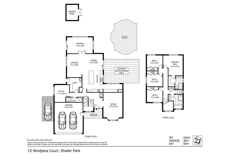 Floorplan of Homely house listing, 15 Windjana Court, Shailer Park QLD 4128