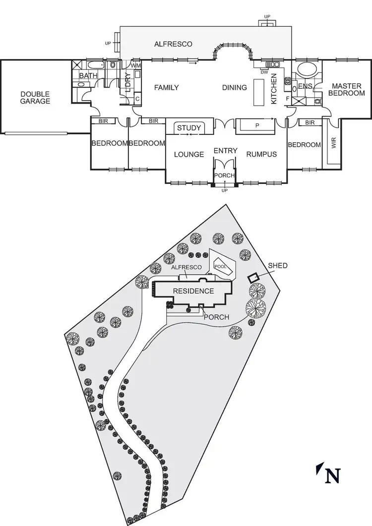 Floorplan of Homely house listing, 9-11 Citriodora Court, Diamond Creek VIC 3089