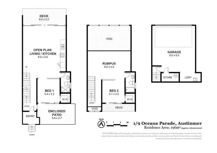 Floorplan of Homely townhouse listing, 1/9 Oceana Parade, Austinmer NSW 2515