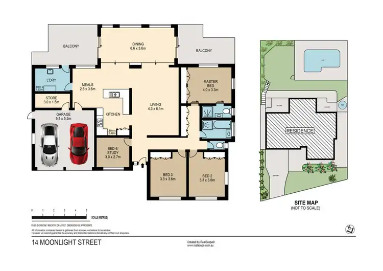 Floorplan of Homely house listing, 14 Moonlight Street, Kenmore QLD 4069