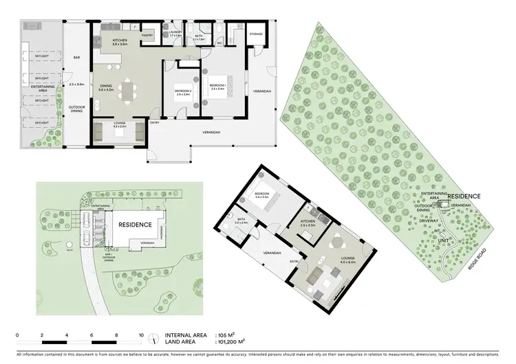 Floorplan of Homely rural property listing, 117 Ridge Road, Mudgee NSW 2850