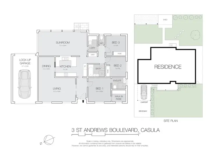Floorplan of Homely house listing, 3 St Andrews Boulevarde, Casula NSW 2170