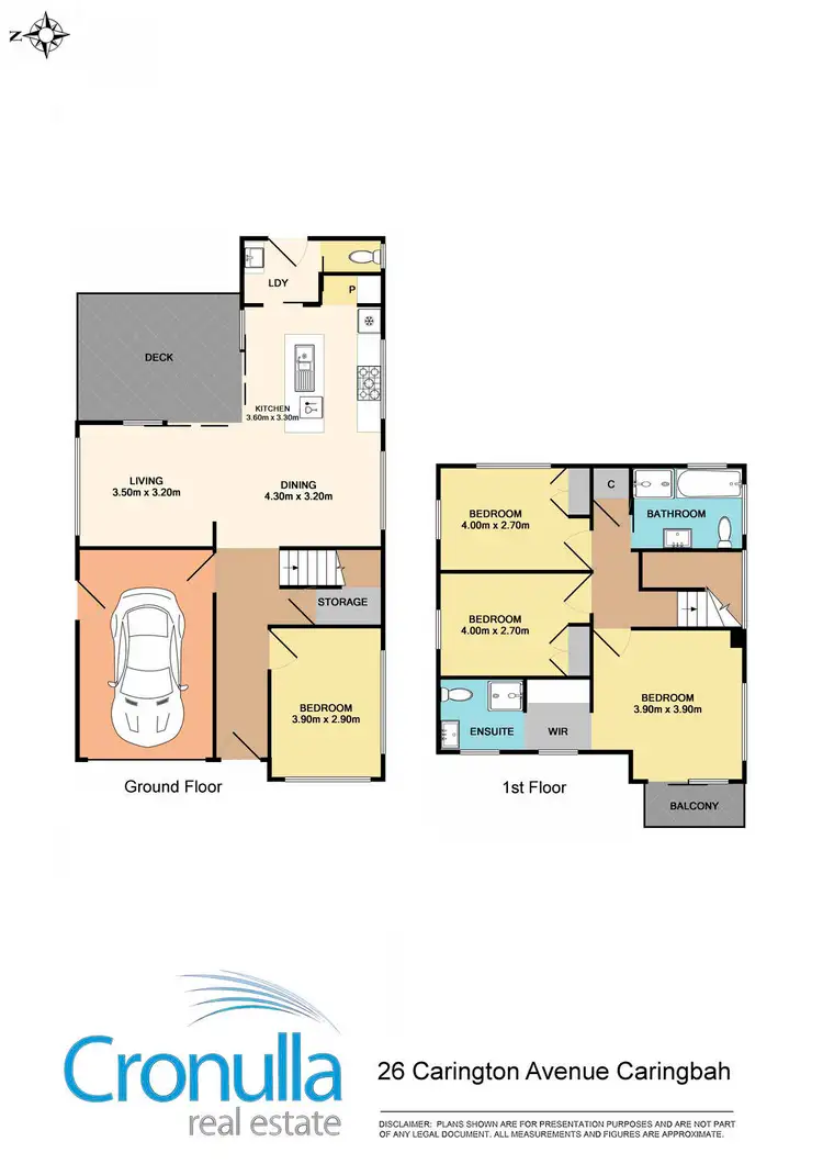 Floorplan of Homely house listing, 26b Carrington Ave, Caringbah NSW 2229