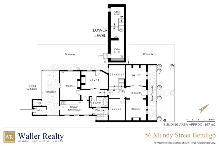Floorplan of Homely house listing, 56 Mundy Street, Bendigo VIC 3550