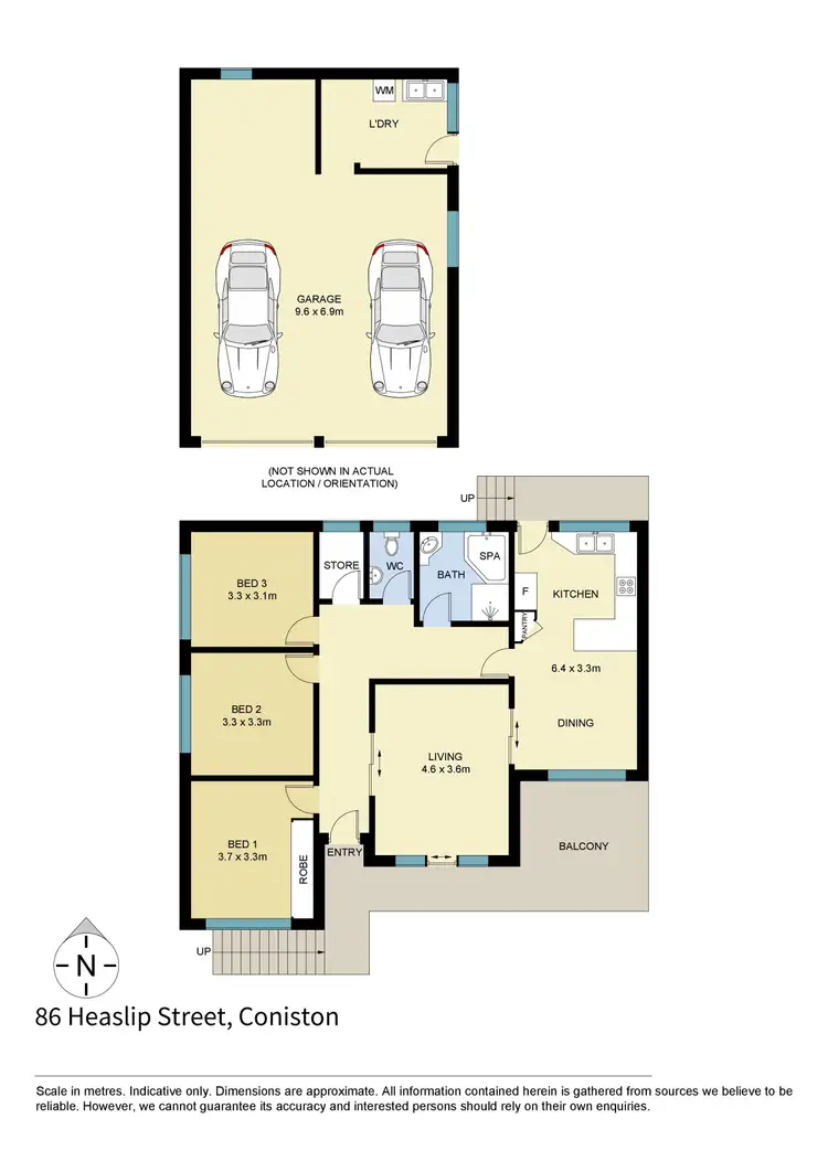 Floorplan of Homely house listing, 86 Heaslip Street, Coniston NSW 2500