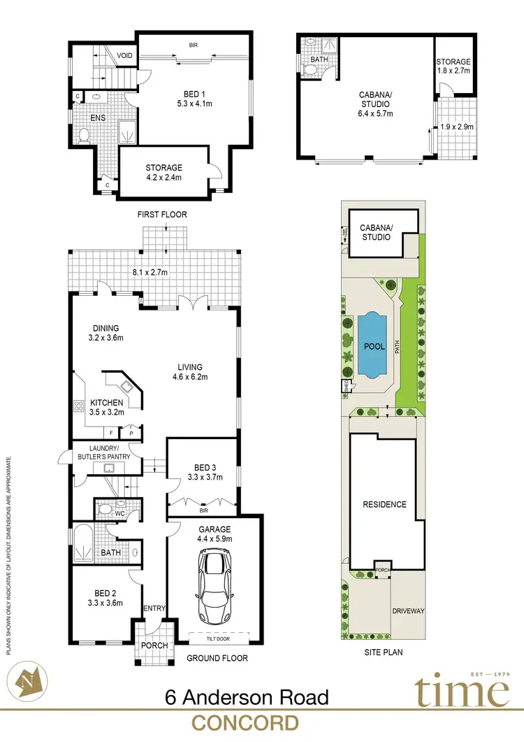 Floorplan of Homely house listing, 6 Anderson Road, Concord NSW 2137