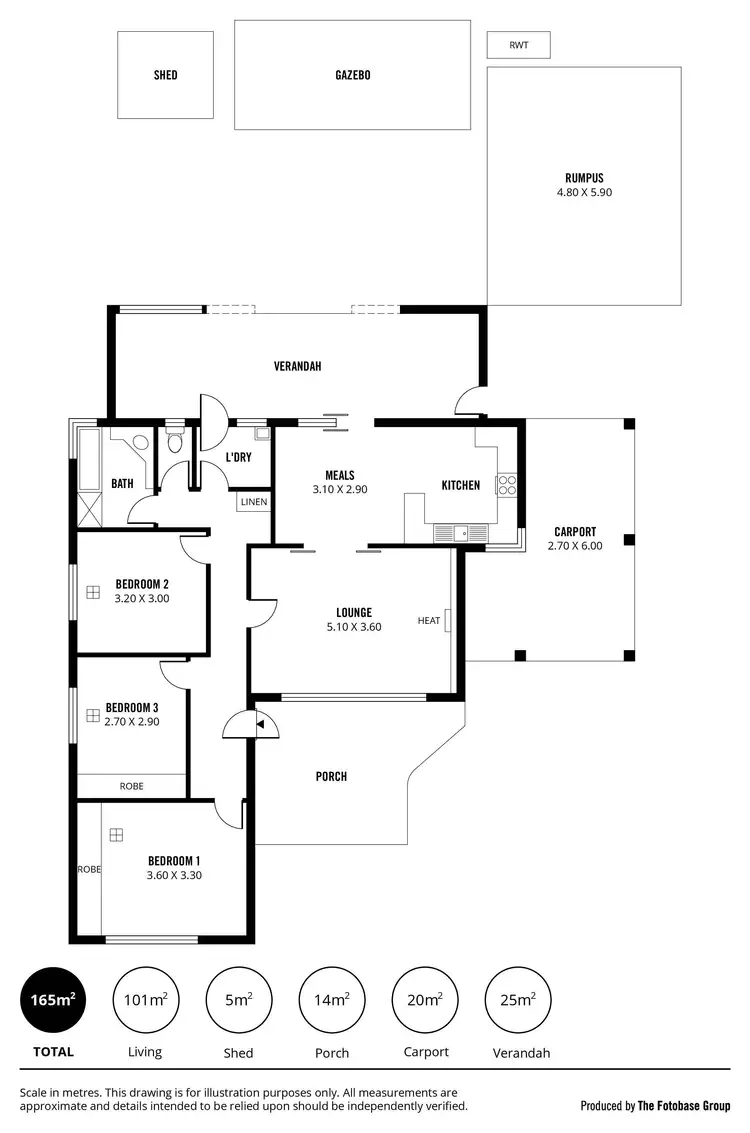 Floorplan of Homely house listing, 5 Sheringa Crescent, Salisbury Park SA 5109