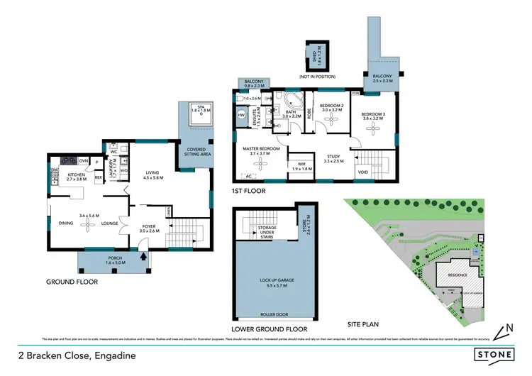 Floorplan of Homely house listing, 2 Bracken Close, Engadine NSW 2233