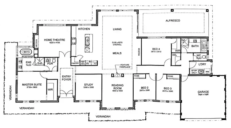 Floorplan of Homely house listing, 2 Braddon Way, Millbridge WA 6232