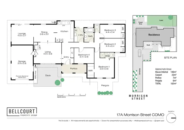 Floorplan of Homely house listing, 17A Morrison Street, Como WA 6152