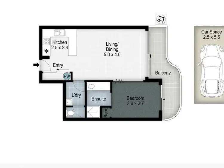 Floorplan of Homely apartment listing, 38/2943 Surfers Paradise Boulevard, Surfers Paradise QLD 4217