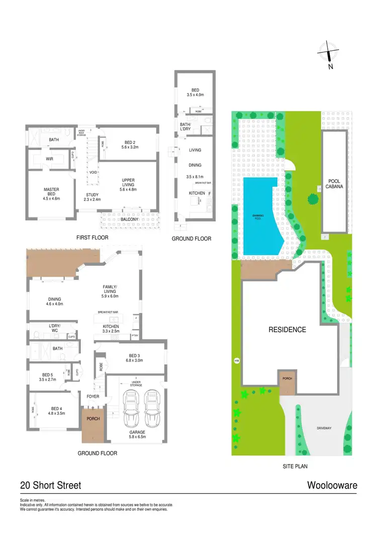 Floorplan of Homely house listing, 20 Short Street, Woolooware NSW 2230