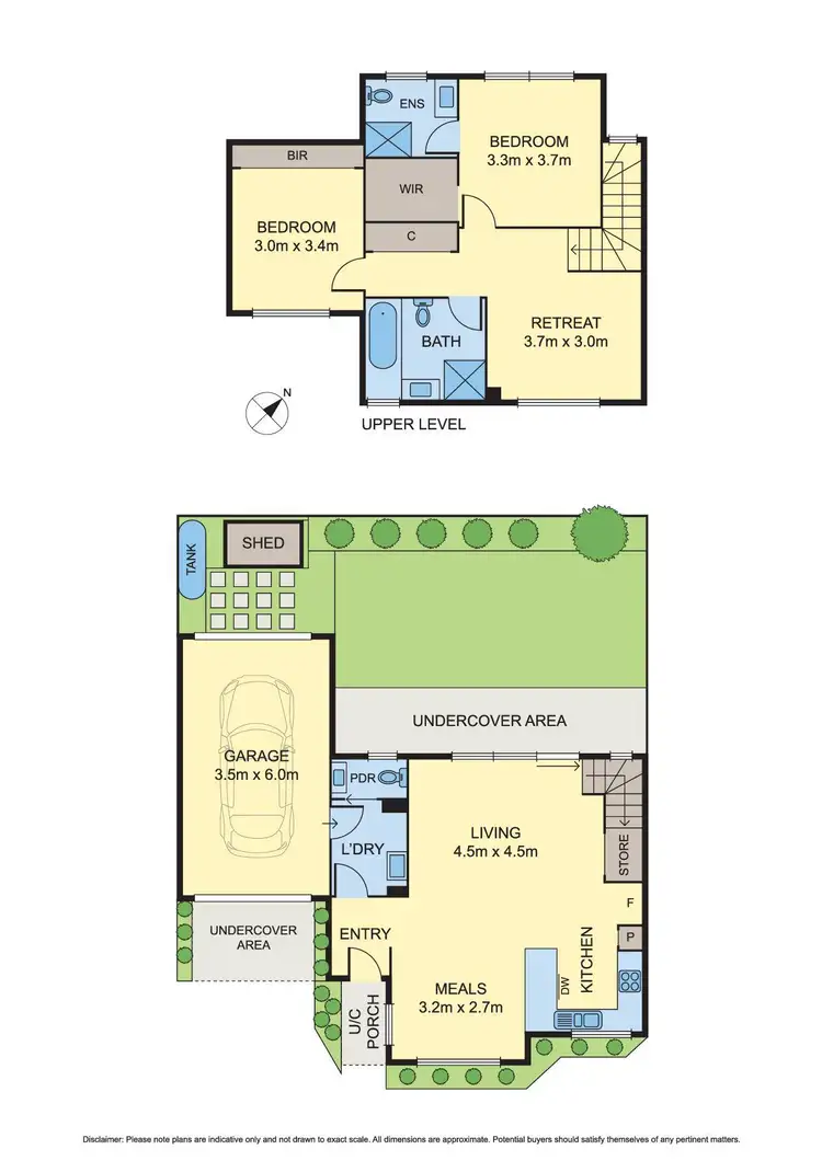 Floorplan of Homely townhouse listing, 2/80 Strathmerton Street, Reservoir VIC 3073
