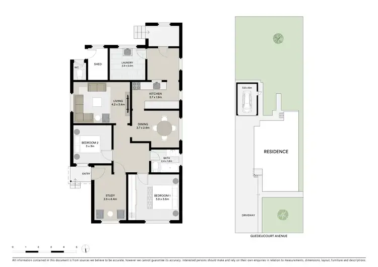 Floorplan of Homely house listing, 72 Gueudecourt Avenue, Earlwood NSW 2206