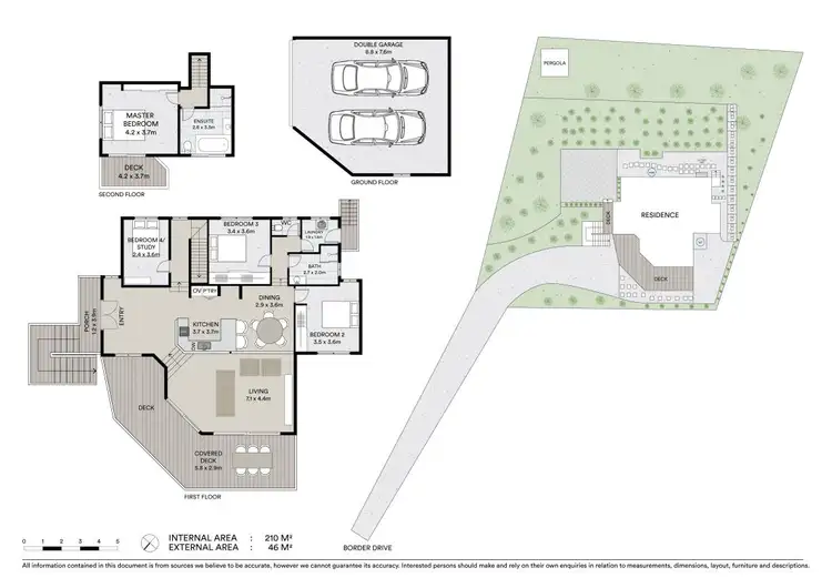 Floorplan of Homely house listing, 13 Border Drive, Currumbin Waters QLD 4223