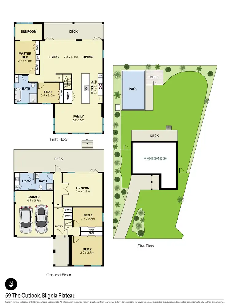 Floorplan of Homely house listing, 69 The Outlook, Bilgola Plateau NSW 2107