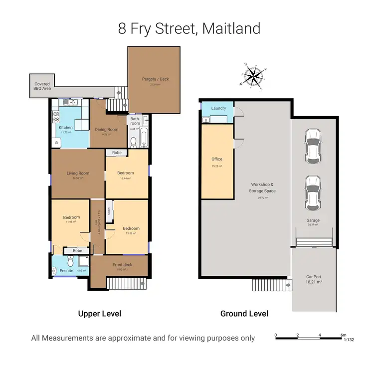Floorplan of Homely house listing, 8 Fry Street, Maitland NSW 2320